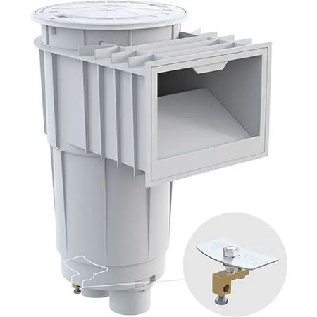 Hayward SkimMaster Skimmer Threaded w/ Float Valve, White | SP1072T2FVA Hayward