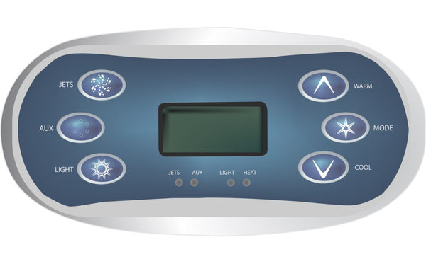 HydroQuip | 80-11774-K | VL600S 6-Button Topside Overlay