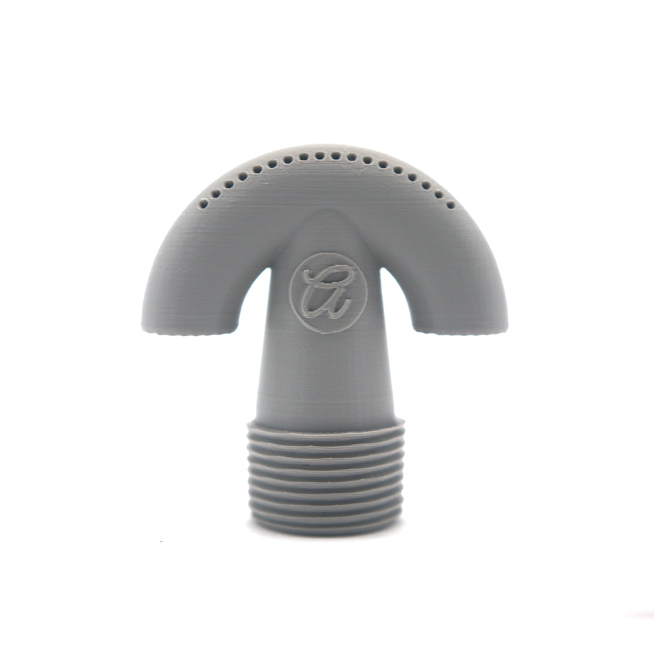 Artista Pools Roundaerator 120° Single Layer Hole Pool Aerator – Blue & Gray | Universal 3/4" Fit |