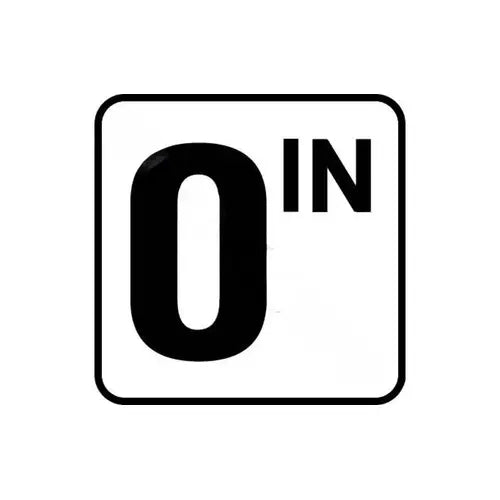 Inlays | V620500 | Non-Skid Vinyl Stick-On Depth Marker | 6