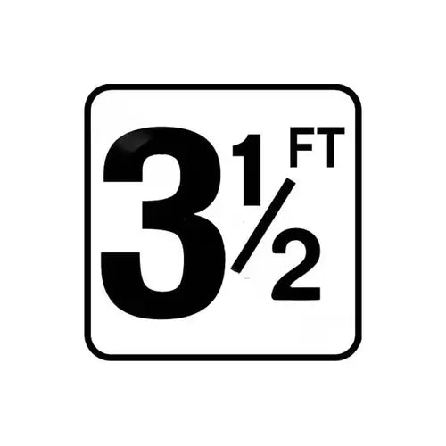 Inlays | V620035 | Non-Skid Vinyl Stick-On Depth Marker | 6