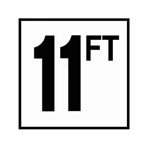 Inlays | C610093 | Smooth Ceramic Tile Waterline Depth Marker | 6