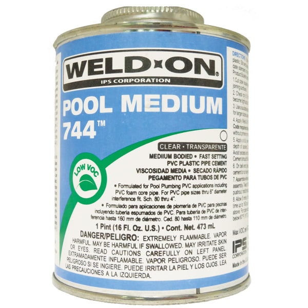 Glue Clear Medium Pint Pool & Spa 13556 | IPS744P