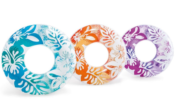 Intex | 59251EP | Clear Tropical Swim Tube Assorted 36