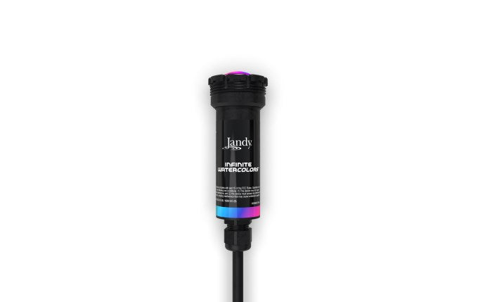 Jandy | IWC25W100 | WaterColors RGBW Infinite Nicheless LED Light | 14V 25W with 100' Cord