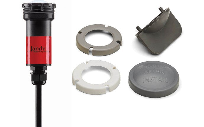 Jandy | JLU4C24W50P | RGBW WaterColors Nicheless LED Light | HydroCool | 12V 24W w/ 50' Cord