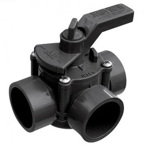 Jandy 3406 Pro Series 1-1/2" 3-Way Space Saver Valve