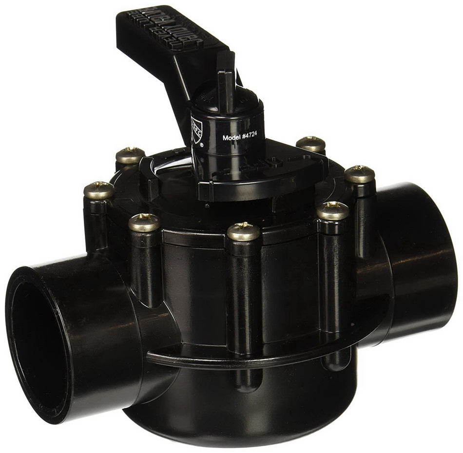 Jandy Neverlube Valve, 1.5" x 2" CPVC 50 psi 2-Port Standard Diverter | 4724