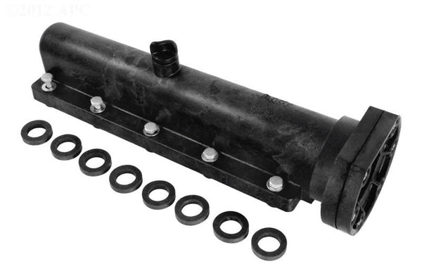 Jandy | R0454200 | Rear Header Assembly with Hardware & Gaskets – Pro Series LXi/Legacy Heaters