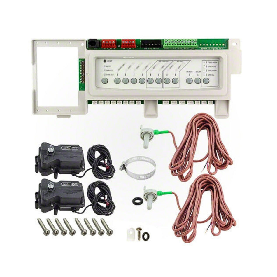 Jandy | RS-PS8 | AquaLink RS8 Pool and Spa Control System | System Level with JVAs, 8 Auxiliary Circuits