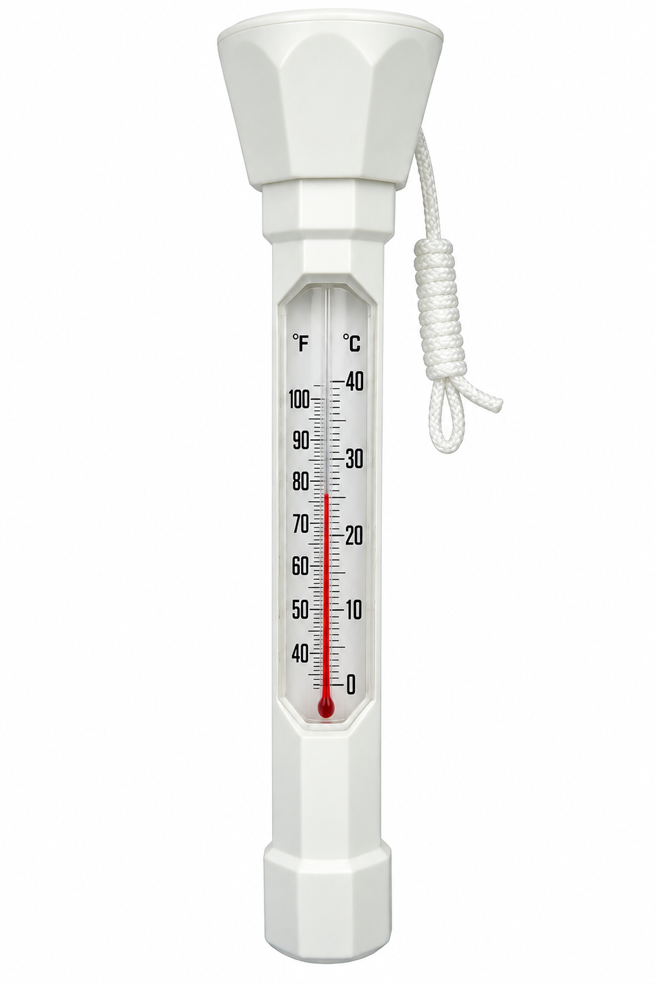 PoolStyle | K080CBX24 | Deluxe Jim Buoy Thermometer with Cord