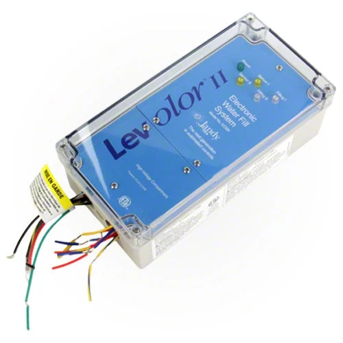 Jandy | K2300CKC | Levolor Dual Electronic Water Leveler | 110/220V, Two 100 ft Sensors and Two 1 in Valves