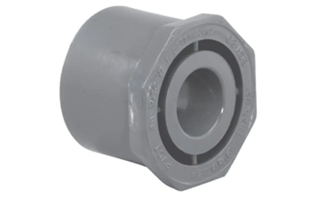 Westlake Pipe & Fittings | 837249BC | 2" x 1" SP x Slip SCH80 Reducer Bushing | Flush Style WESTLAKE PIPE & FITTINGS CORP
