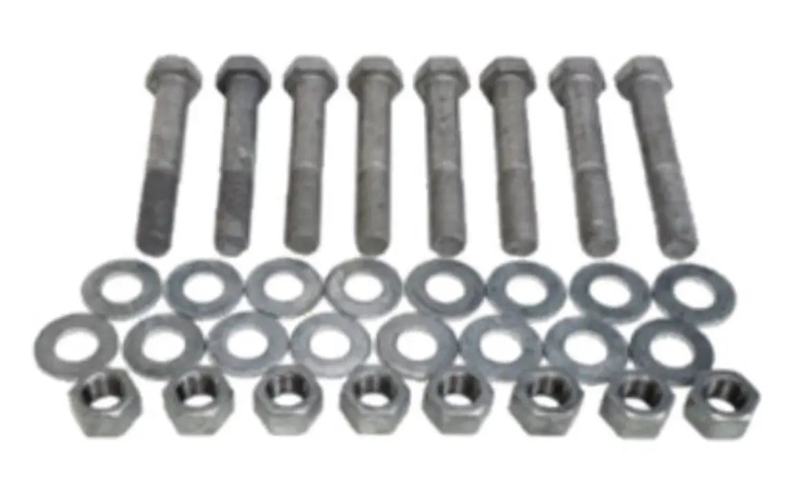 Westlake Pipe & Fittings | F80BSG | Galvanized Steel SCH 80C Flange Bolt Kit | 6" and 8" Flange Hardware WESTLAKE PIPE & FITTINGS CORP