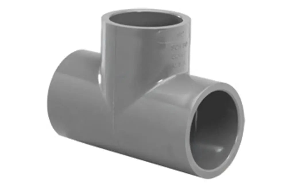 Westlake Pipe & Fittings | 801060 | 6" Slip x Slip x Slip Tee WESTLAKE PIPE & FITTINGS CORP