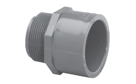 Westlake Pipe & Fittings | 836025 | 2.5" MPT x Slip SCH80 Male Adapter WESTLAKE PIPE & FITTINGS CORP