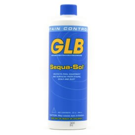 Innovative Water Care 71016A GLB Sequa-Sol Sequestering Agent Pool Stain Preventer, 32 oz Bottle, 12/Case