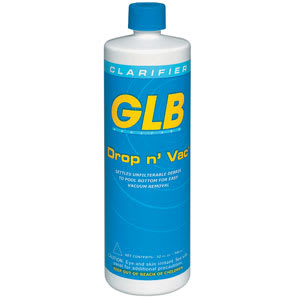 GLB Drop n' Vac Water Clarifier, 32 oz Bottle, 12/Case | 71408