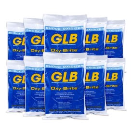 GLB GLOXBR1 Oxy-Brite Non-Chlorine Shock, 1 lb Bag, 40/Case