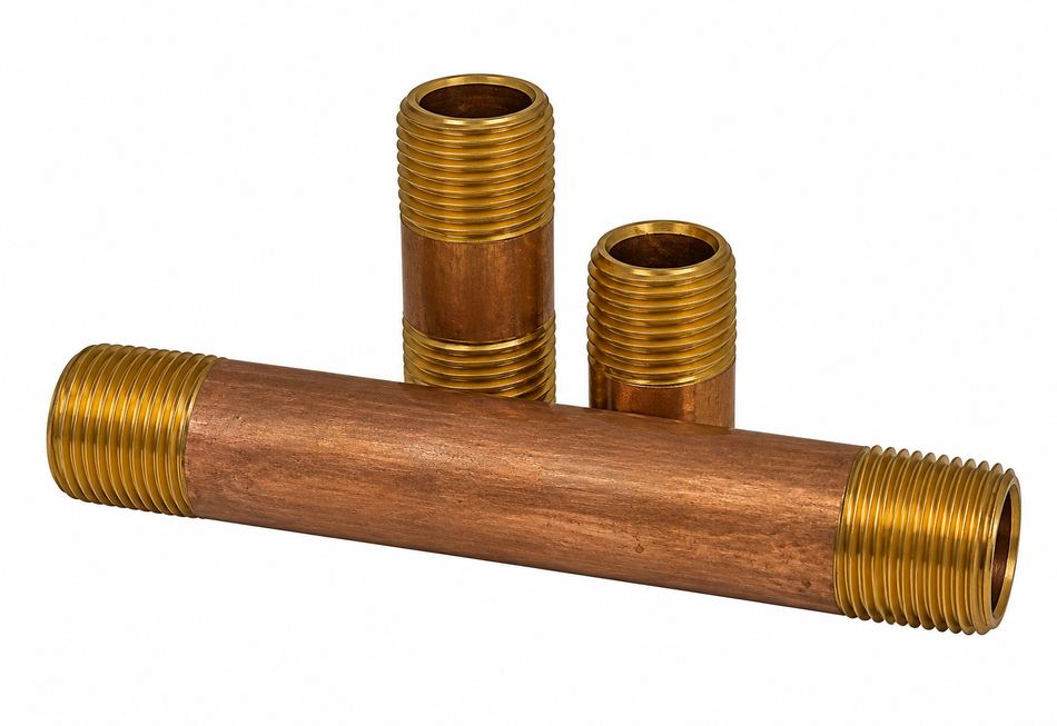 Matco-Norca | MN-NBR03CL | 1/2" Brass Close Nipple