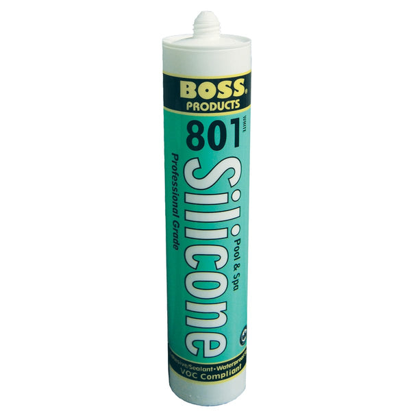 American Granby Boss  80101B Silicone Adhesive Grout, White, 10.3 oz