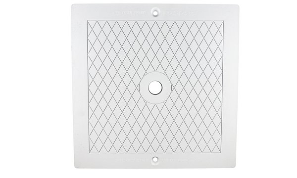 Swimables SP1080 Series Skimmer Lid – 10″x10″ White, Tan, and Gray, Durable UV‑Resistant Replacement