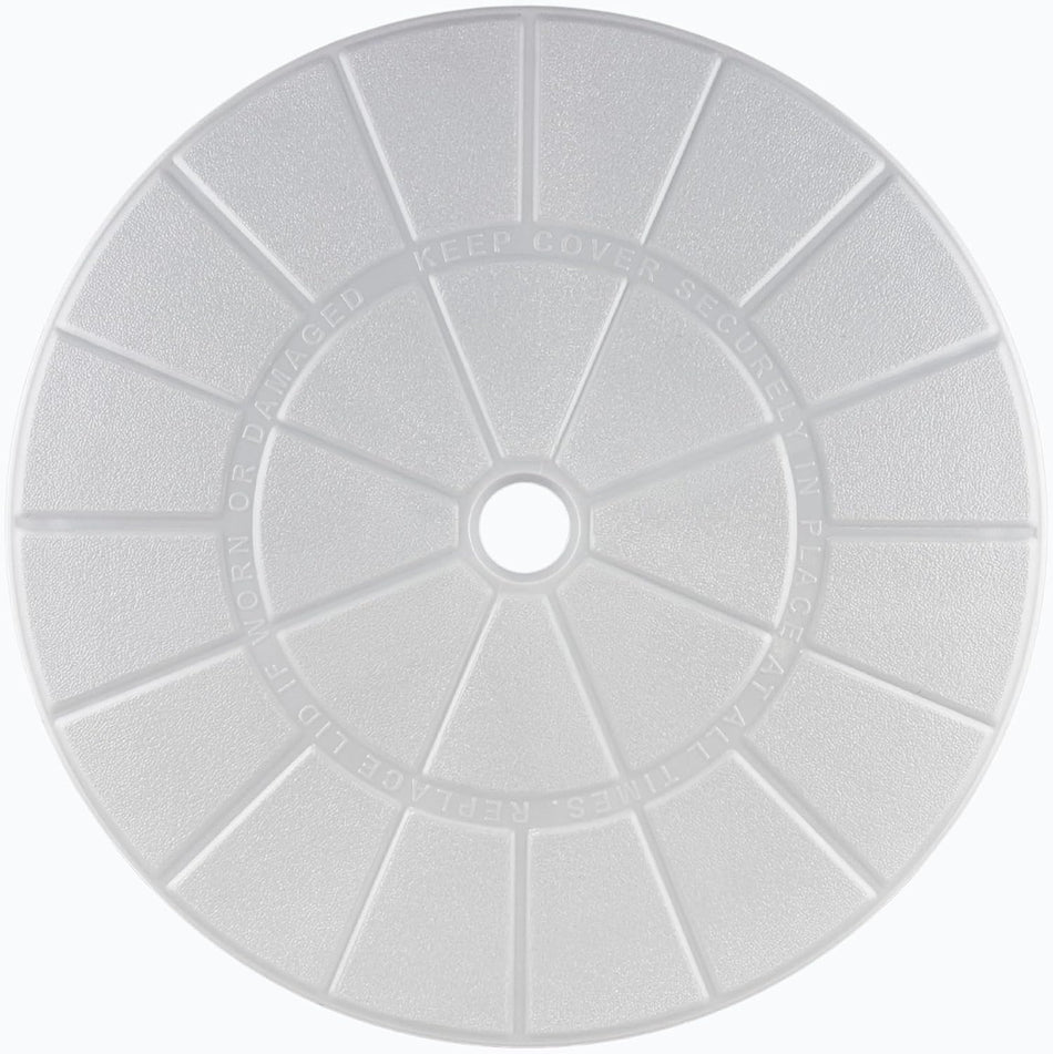 Swimables 9 1/8" Skimmer Lid Replacement for American Products – White, Gray, Tan (SW-93-113/114/115)
