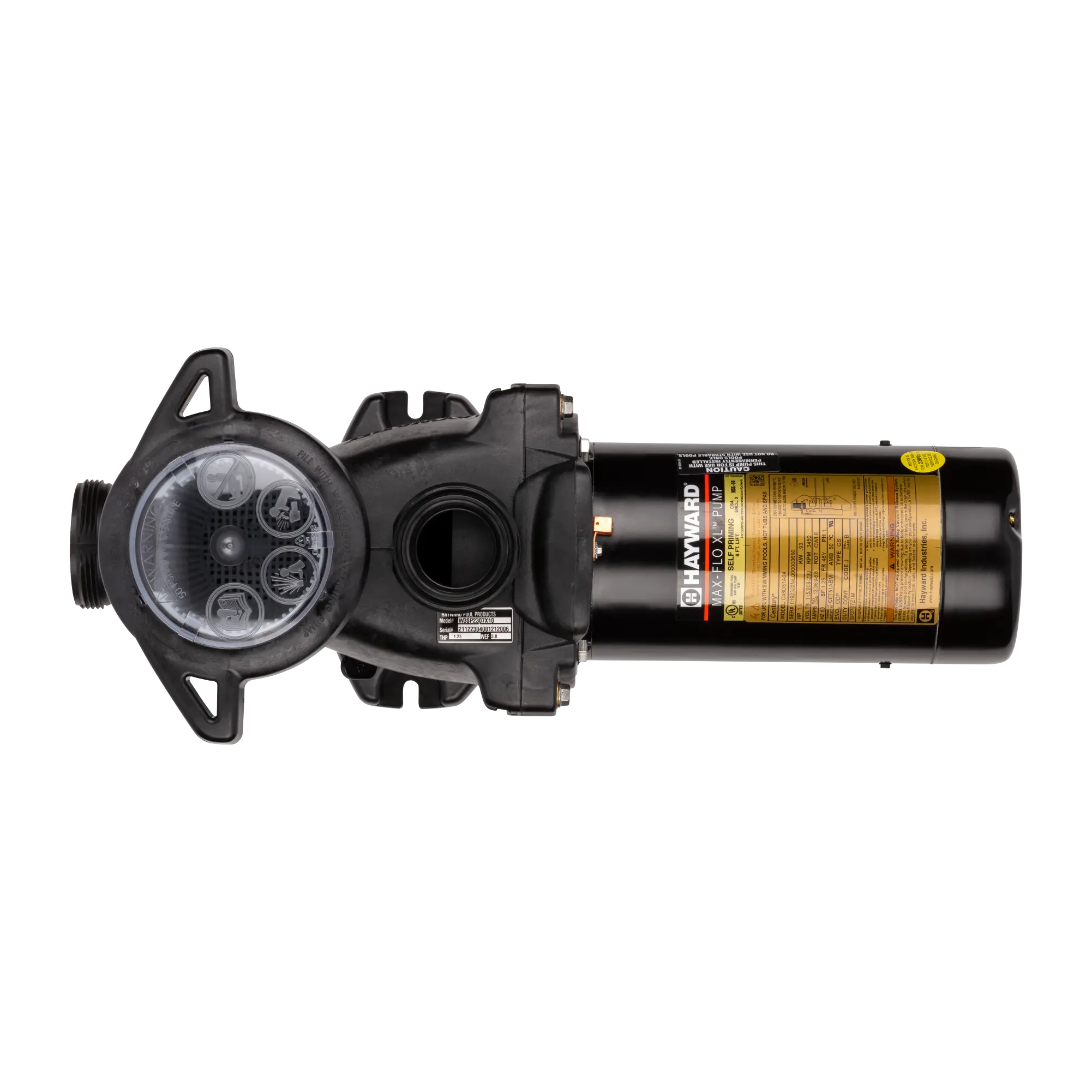 Hayward | SP2307X10 | MaxFlo XL High Efficiency Medium Head Pump | 1 HP 1.25 THP 115/230V Hayward