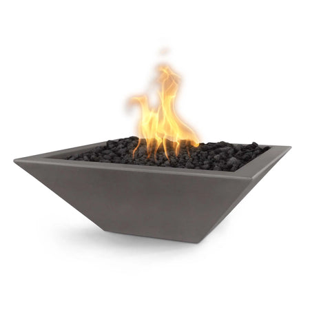 The Outdoor Plus | Maya Fire Bowl – GFRC Concrete | 24", 30", & 36" | Multiple Color Options | Liquid Propane | 4 week lead time The Outdoor Plus