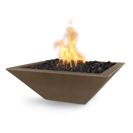 The Outdoor Plus | Maya Fire Bowl – GFRC Concrete | 24", 30", & 36" | Multiple Color Options | Liquid Propane | 4 week lead time The Outdoor Plus