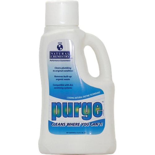 Natural Chemistry 13125NCM Purge Pool/Spa Plumbing Cleaner, 2 L Bottle, 6/Case