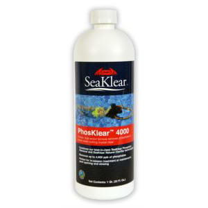 SeaKlear 90265SKR PhosKlear 4000 Phosphate Remover, 32 oz Bottle, 12/Case