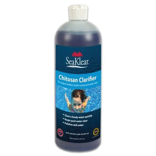 SeaKlear 90402SKR Chitosan Clarifier, 32 oz Bottle, 12/Case