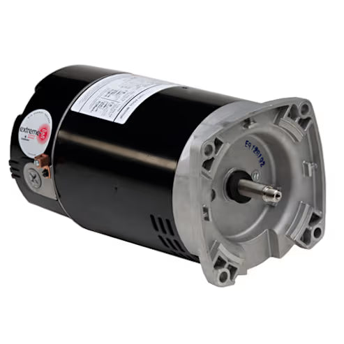 Us Motors | ASB843 | 2 HP Square-Flange Motor (56Y, 208-230 V)