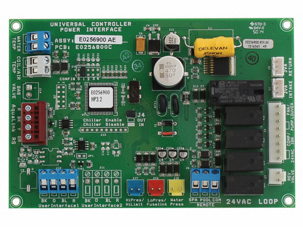 Jandy | R3009200 | Power Interface PCB | JE, EE-Ti, and AE-Ti Heat Pump Control Board