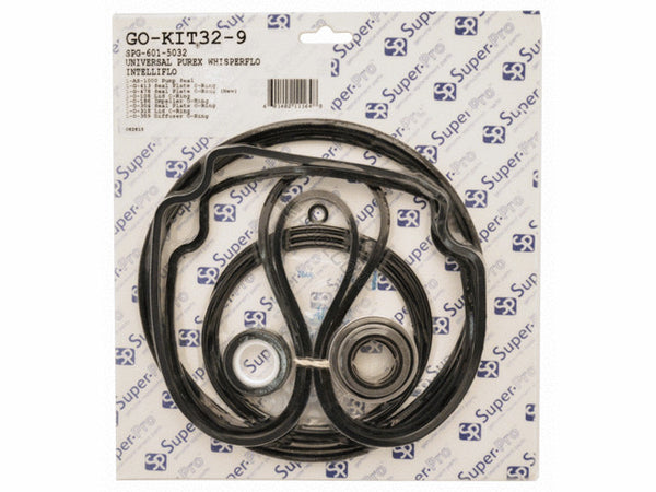 Super-Pro | GO-KIT32-9 | Pump Seal Kit | For Purex WhisperFlo Pumps
