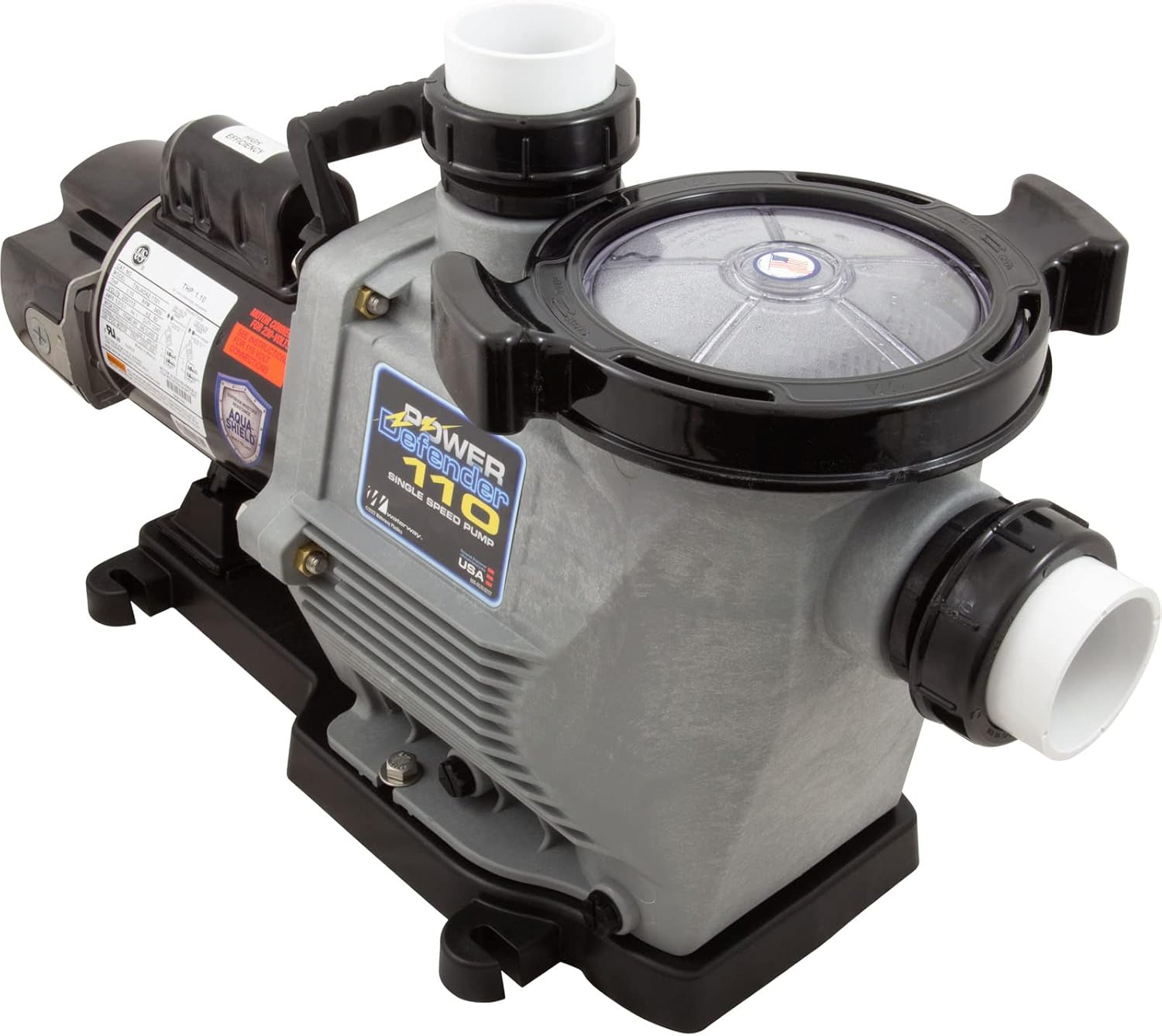 Waterway PD-110 Power Defender Single SPD 1.1 HP Pump – AppaeTech Pool ...