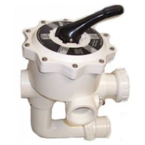 Pentair | 18201-0300 | Sta-Rite 2" Multiport Valve w/ Unions, White