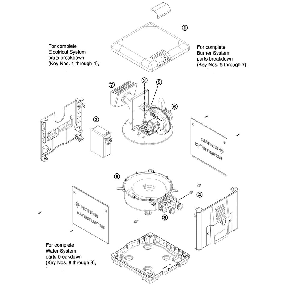 Pentair | 461062 | Propane to Natural Gas Conversion Kit | MasterTemp 125 Heater