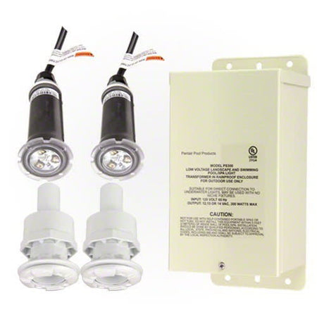 Pentair | 620081 | GloBrite Color LED Light Vinyl Combo Kit | 12V 100 Foot Cord Pentair