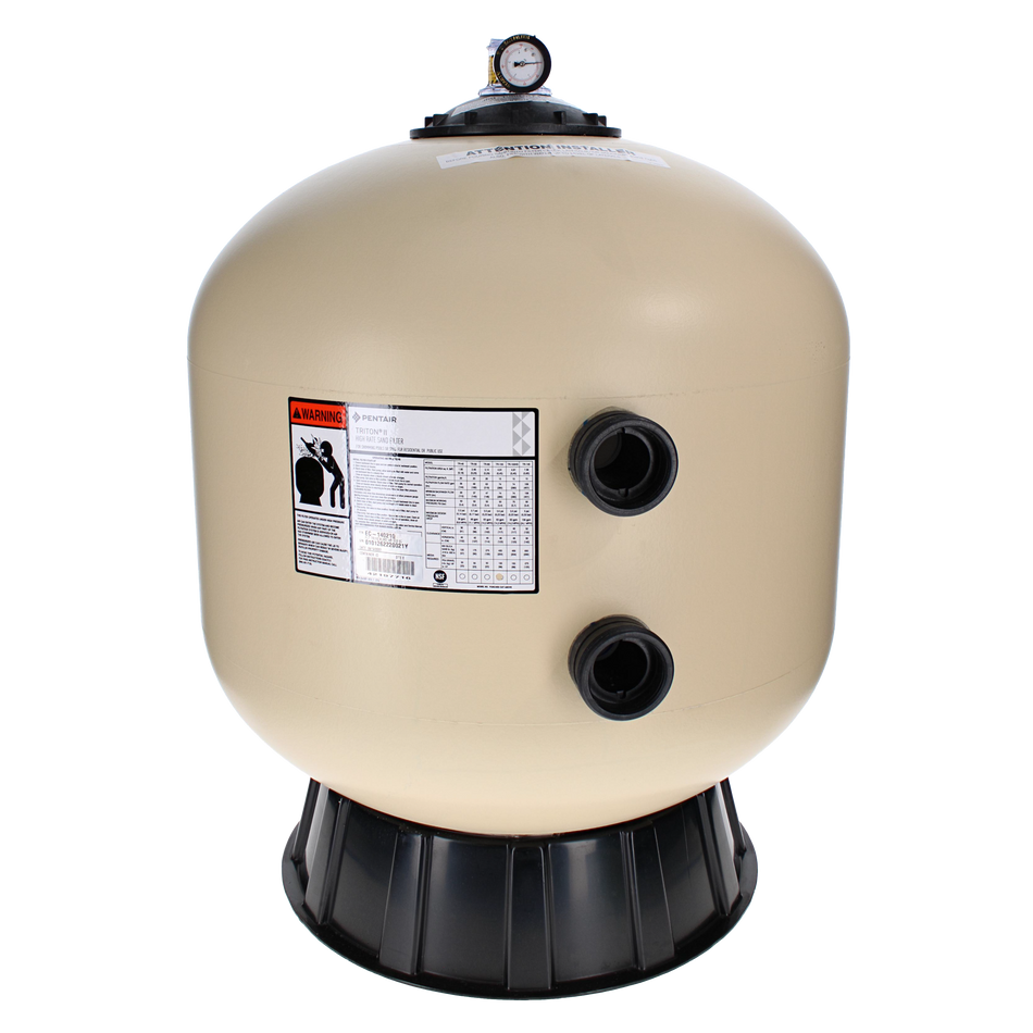 Pentair | EC-140210 | Triton II TR100 Side Mount Pool Filter | 4.91 sq ft