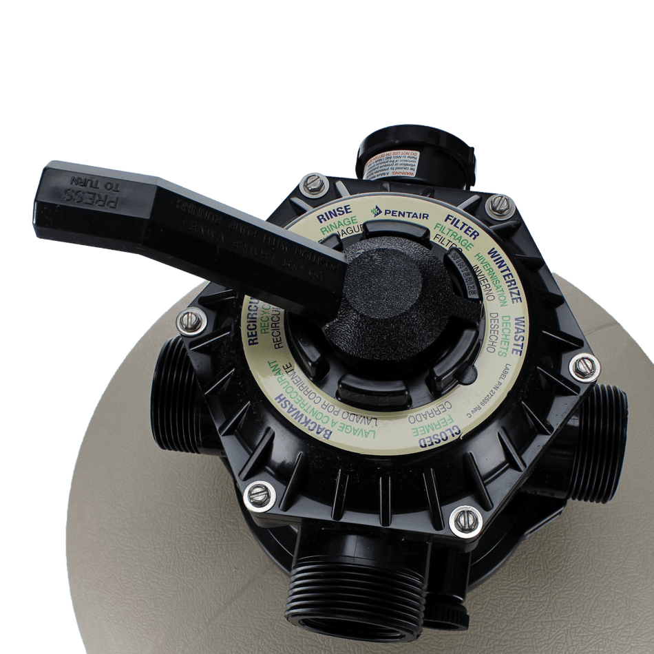 Pentair | EC-145320 | Sand Dollar SD40 Top Mount Sand Filter | 19.5" 1.8 Sq Ft 40 GPM