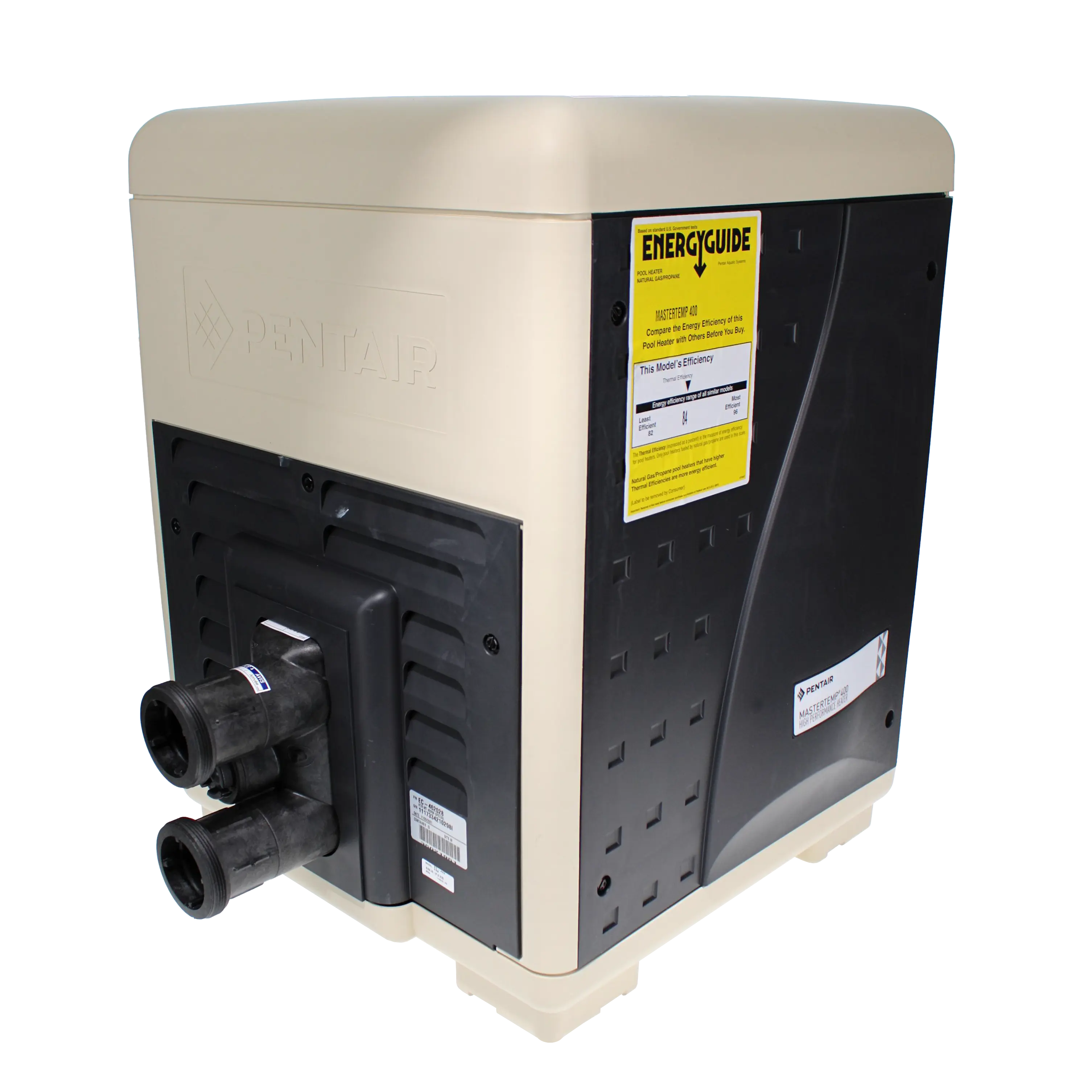 Pentair | EC-462028 | MasterTemp 400 High Performance Pool & Spa Heater | 400,000 BTU Natural Gas Pentair