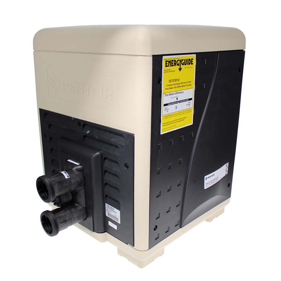 Pentair | EC-462028 | MasterTemp 400 High Performance Pool & Spa Heater | 400,000 BTU Natural Gas