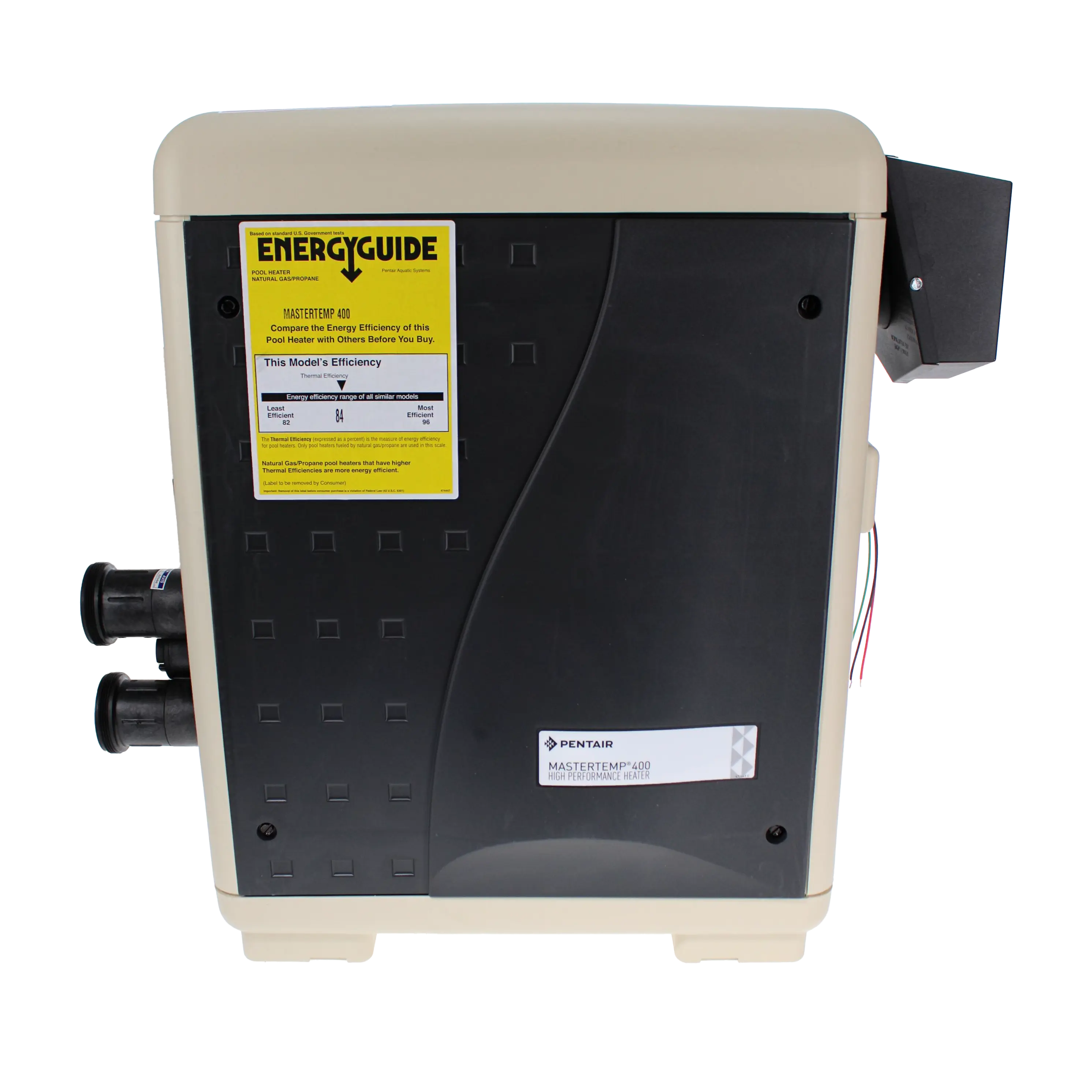 Pentair | EC-462028 | MasterTemp 400 High Performance Pool & Spa Heater | 400,000 BTU Natural Gas Pentair
