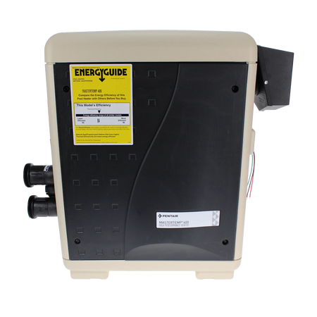 Pentair | EC-462028 | MasterTemp 400 High Performance Pool & Spa Heater | 400,000 BTU Natural Gas Pentair