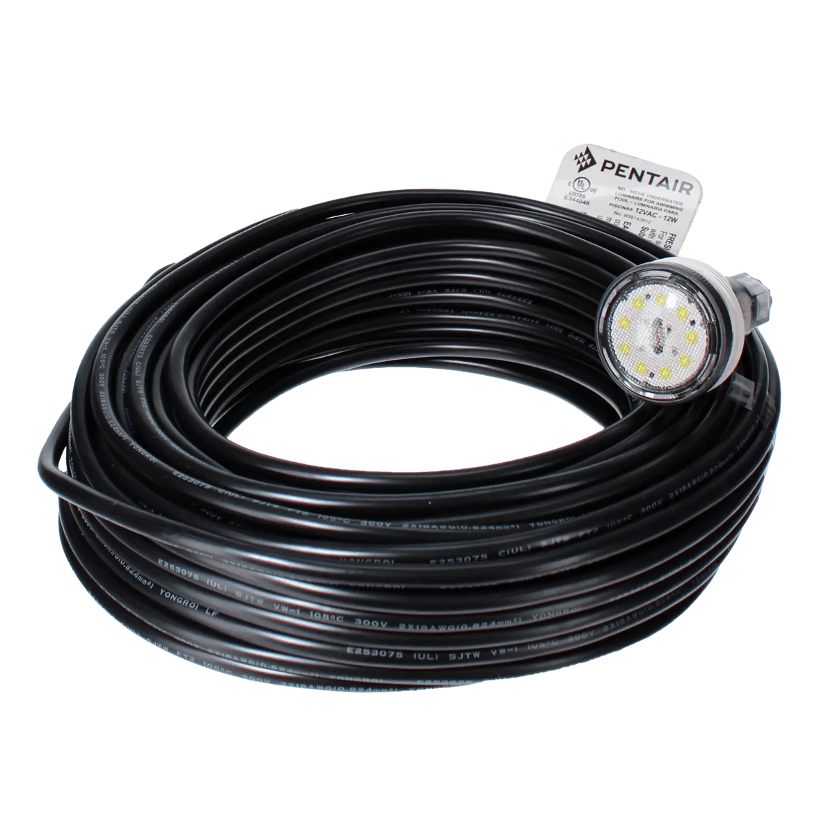 Pentair | EC-620429 | MicroBrite White LED Pool Light | 12V 12W 100' Cord Pentair