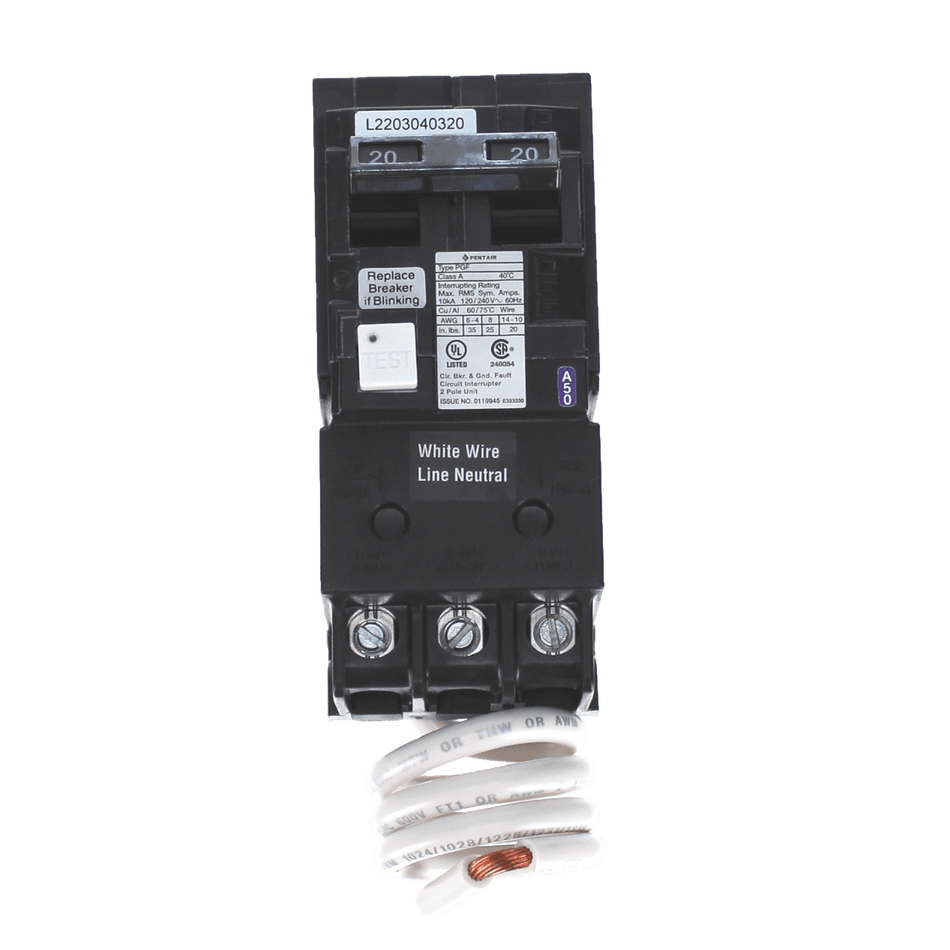 Pentair PA220GF GFCI Circuit Breaker