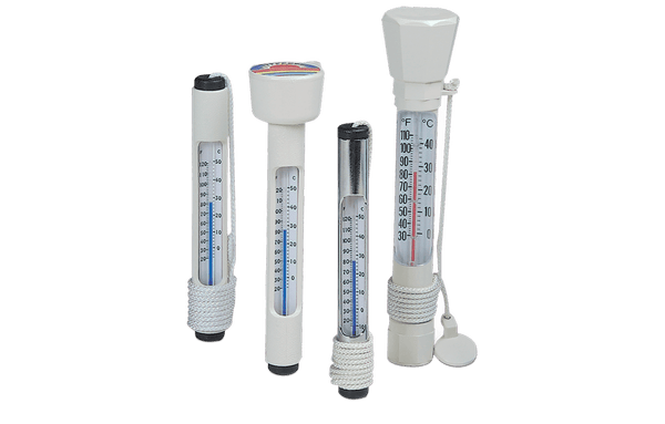 Pentair | R141086 | #130 Chrome Brass Tube Thermometer | OEM Pool & Spa Temperature Gauge