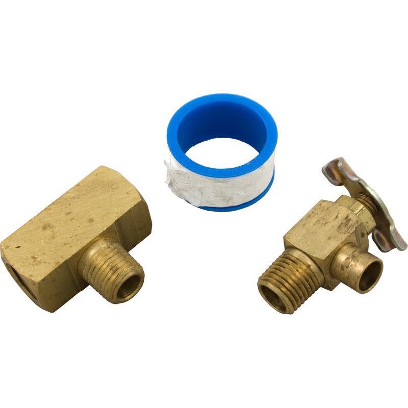 Pentair | U212-252DS | Brass Air Bleed – Optional Air Release Fitting for Pool Filters